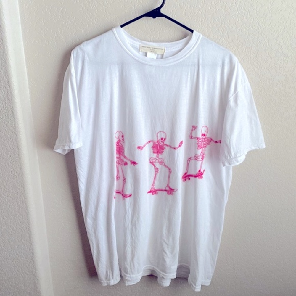 Urban Outfitters Oversized Project Social Graphic Skeleton Tee!